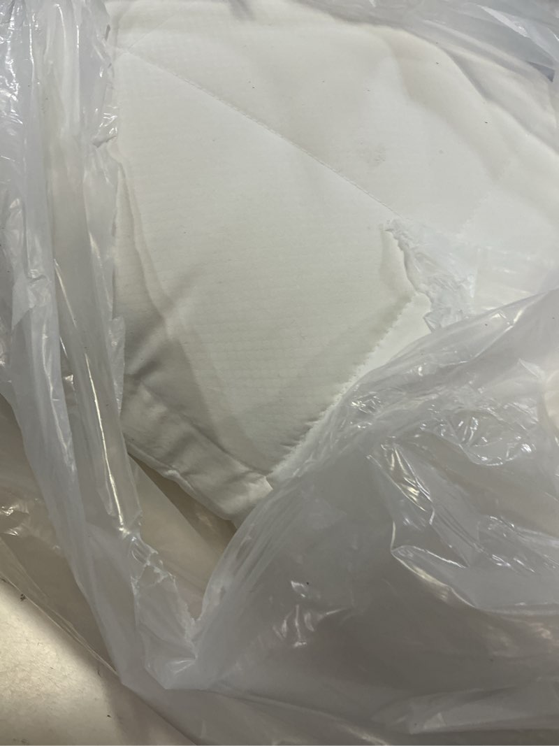 Condition photo showing As Is for nuzzle cooling adjustable pillow for side sleepers, luxury standard size bed pillow hotel collection - best adjust height soft firm pillow for back, stomach or side sleepers - home gifts