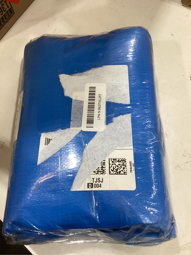 Condition photo showing Good Condition for CIEOVO 10 x 10 Ft Swimming Pool Ground Cloth, Round Swimming Pool Liner Pad Heavy Duty Pool Ground Mat Protector Pad Prevents Punctures Pool Tarp for Above Ground Swimming Pools A-Blue