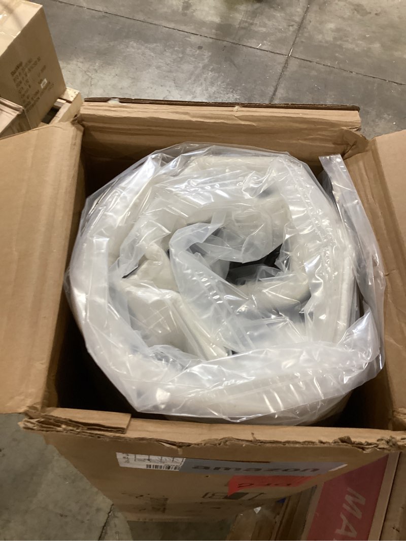 Condition photo showing New/Like New for signature design by ashley chime 12 hybrid innerspring queen size mattress, ultra plush feel, gel memory foam for lumbar support, mattress in a box, 12 inch queen 12"