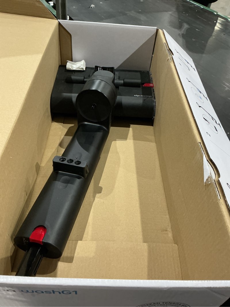 Condition photo showing As Is for dyson washg1 wet cleaner (matte black/ultra blue)