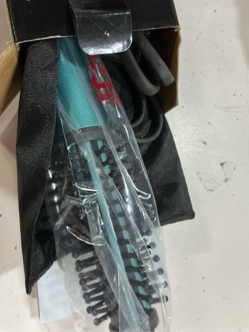 Condition photo showing New/Like New for farery mini thermal brush, curling iron 3/4 inch, heated round brush for volumizing and small curls, travel size hot brush for short & thin hair, dual voltage, one heat 392°f, touch-ups, blue