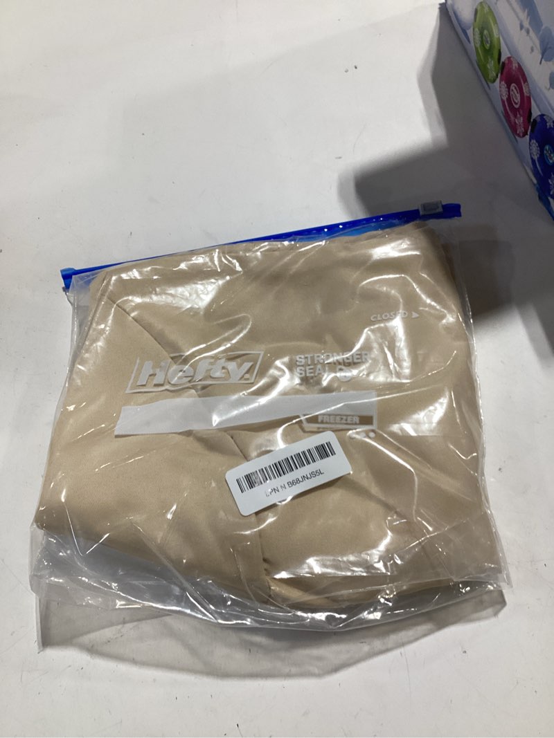 Condition photo showing New/Like New for fabric seat for bouncer belltop compatible with babybjörn bouncer: soft & bliss. cover for baby bouncer (seat): hypoallergenic & breathable. seat for baby swing: ergonomic (beige)  cover only
