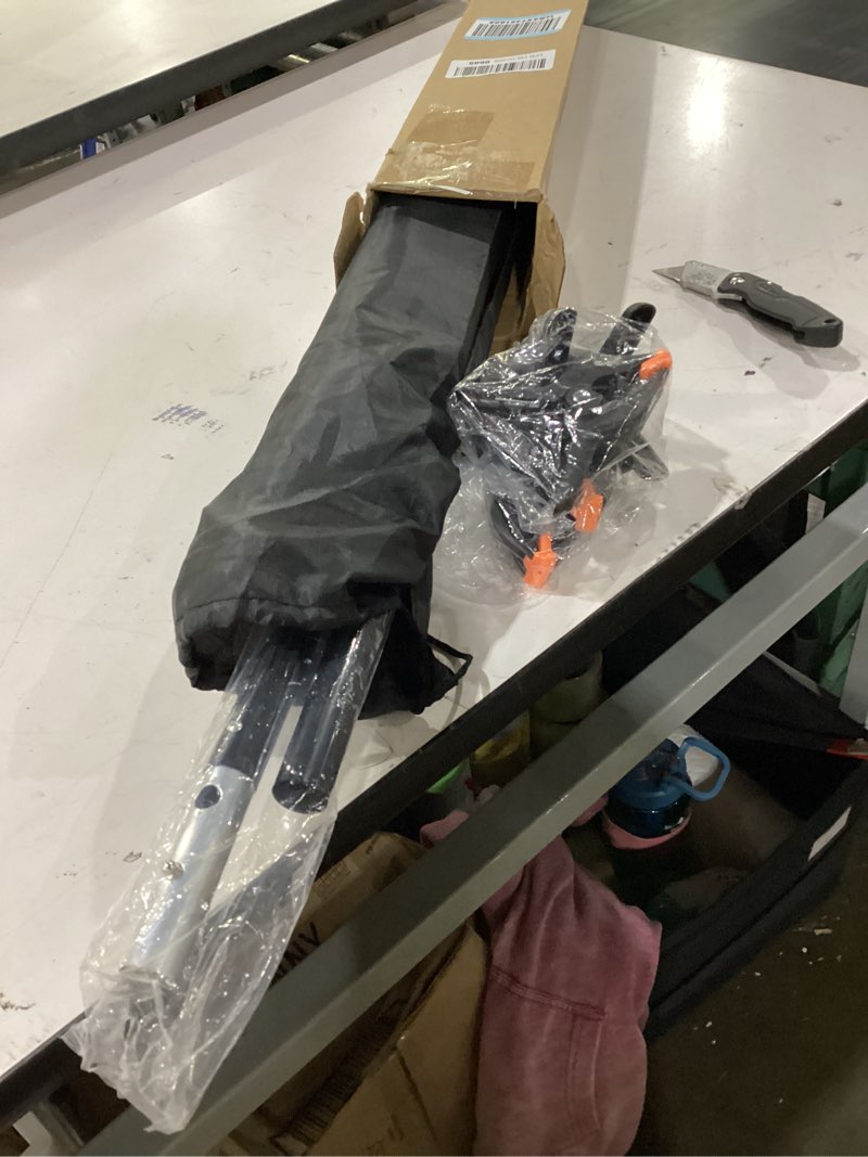 Condition photo showing Good Condition for green screen backdrop kit, portable greenscreen background with t-shaped stand, 5 clamps & carrying bag for photography, streaming, zoom, gaming, (green, 6.5 feet x 5.0 feet) 78×59in green