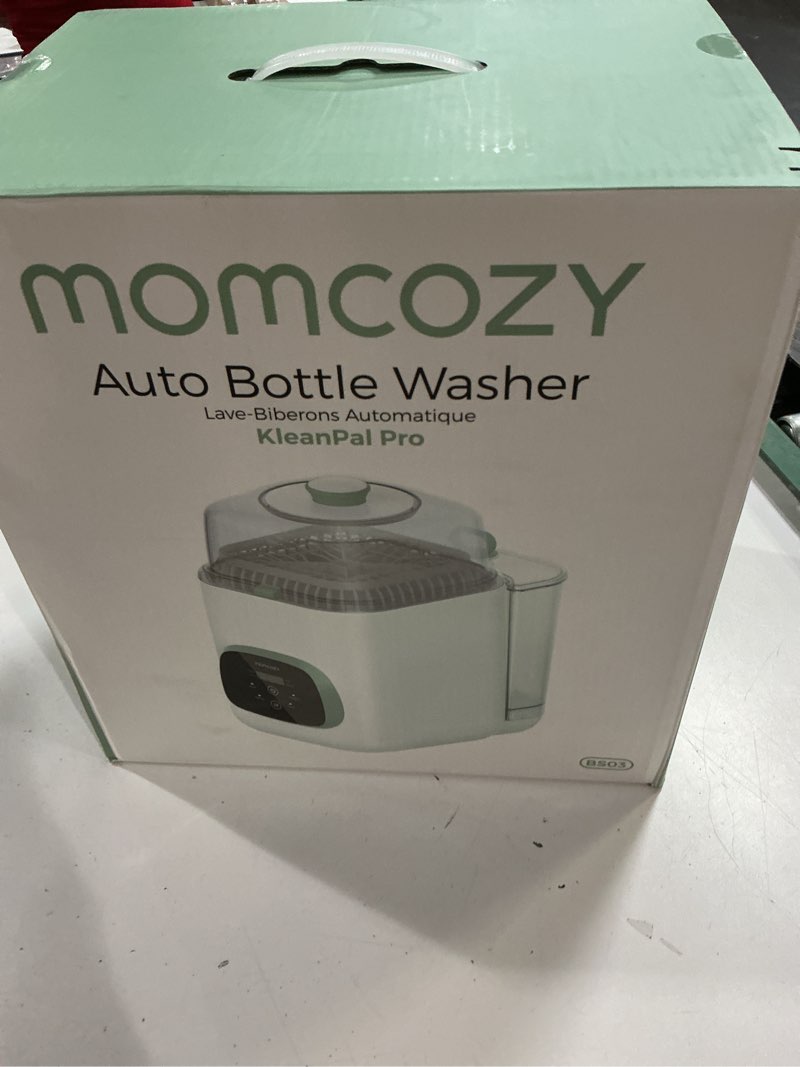 Condition photo showing New/Like New for momcozy kleanpal pro baby bottle washer, sterilizer & dryer - all-in-one cleaning machine for bottles, pump parts & baby essentials - time-saving & effortless care