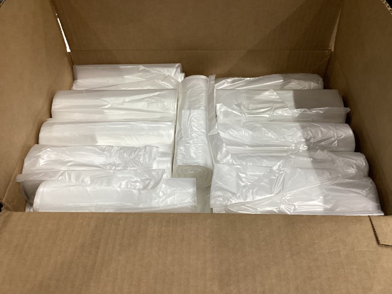 Condition photo showing Good Condition for reli. supervalue 16-25 gallon trash bags (500 count bulk) clear garbage bags