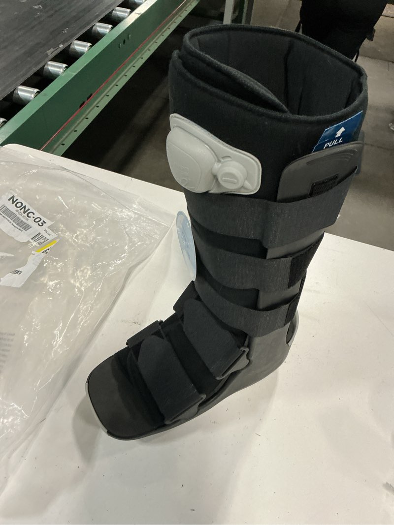 Condition photo showing Good Condition for ovation air cam walker walking boot (medium, grey