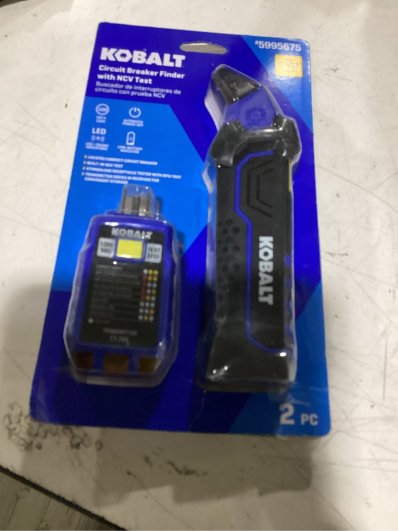 Condition photo showing Good Condition for kobalt circuit breaker finder specialty meter