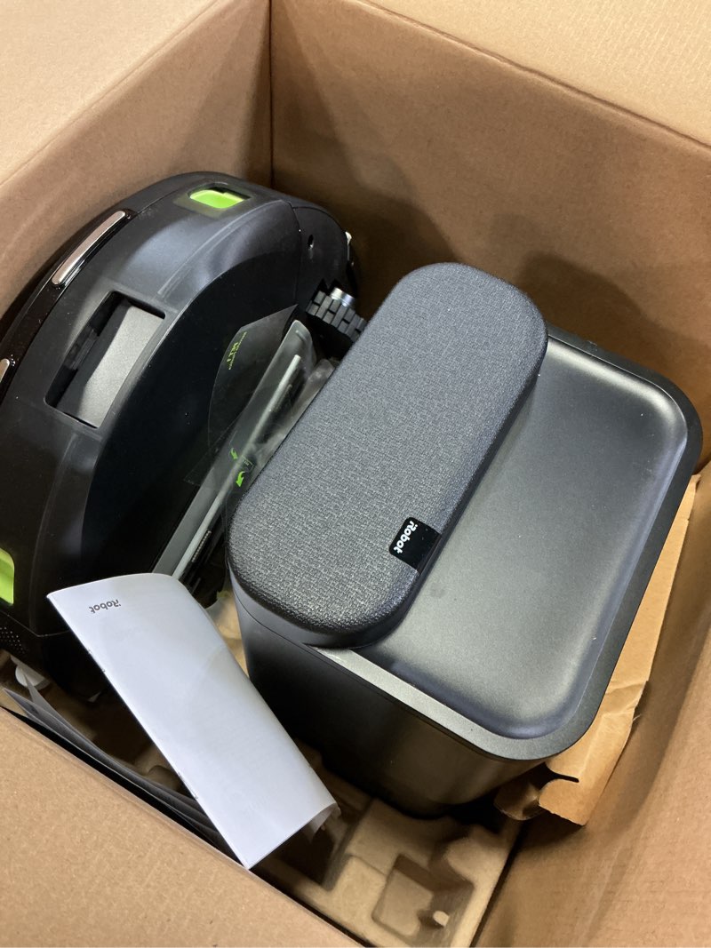 Condition photo showing Good Condition for iRobot Roomba 105 Vac Robot Vacuum with AutoEmpty Dock for Carpet & Hard Floor - Self-Empties for 75 Days, Easy to use, Intense Power-Lifting Suction, LiDAR Navigation, Cleans in Neat Rows Roomba 105 VAC AE