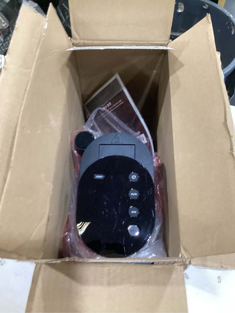 Condition photo showing As Is for ninja | coffee maker | single serve |brew with coffee pods & grounds| compatible with k-cup coffee pods | 4 brew styles, up to 24oz cup sizes & 56oz removable reservoir | black | pb051 standard-black