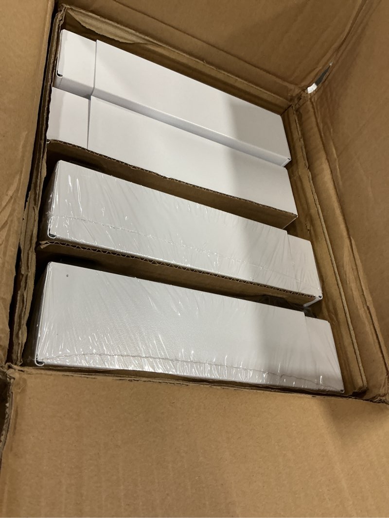 Condition photo showing New/Like New for 4 Pack Expandable Pull Out Cabinet Organizer 21" Deep With Raising Pad for Framed Cabinets,Upgrade 3 Slide Rails Slide Out Drawers,No Drill Roll Out Shelves,Adjustable Width 9"-14" White White 21"D x 9"-14"W(4Pack)