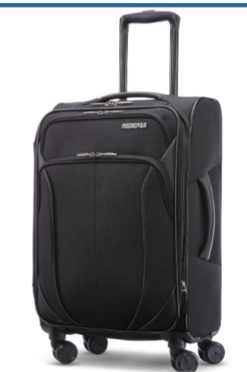 Condition photo showing New/Like New for american tourister 4 kix 2.0 20" softside luggage
