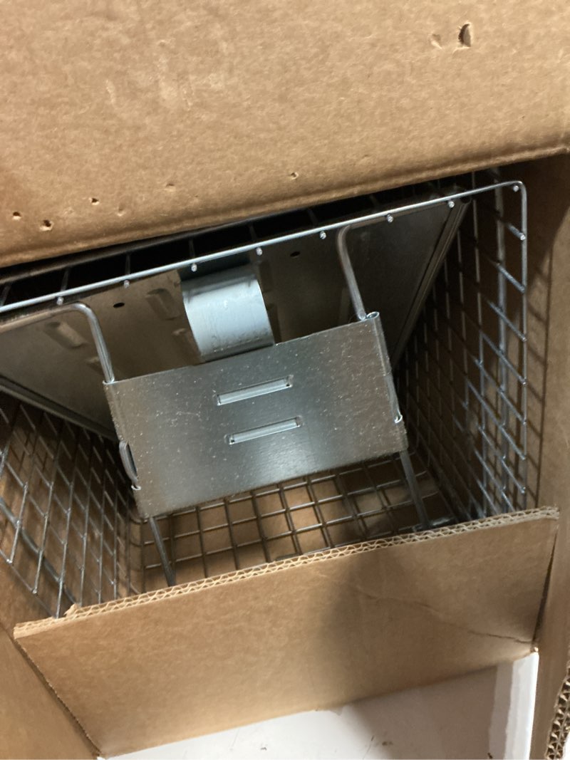 Condition photo showing Good Condition for havahart 1045sr large 2-door humane catch and release live animal trap for armadillos, beavers, bobcats, small dogs, cats, foxes, groundhogs, nutria, opossums, raccoons, and similar-sized animals