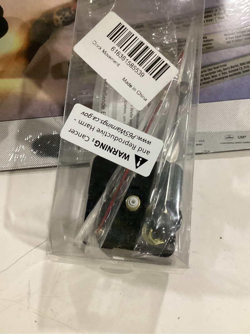 Condition photo showing Good Condition for tsv 2 pair hands quartz clock movement battery operated diy wall clock movement mechanism clock high torque long shaft clock movement repair parts rep