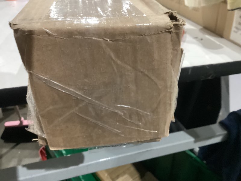 Condition photo showing New/Like New for Madison Park Galen Matte White Cordless Roman Shades - Fabric Privacy Single Panel Darkening, Energy