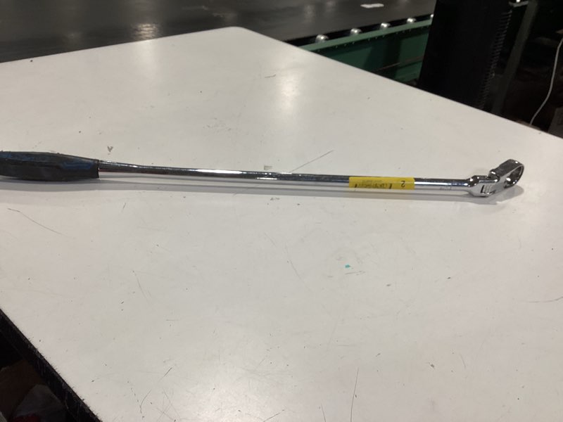 Condition photo showing As Is for kobalt 72 -tooth 1/2-in drive comfort grip handle flexible head ratchet