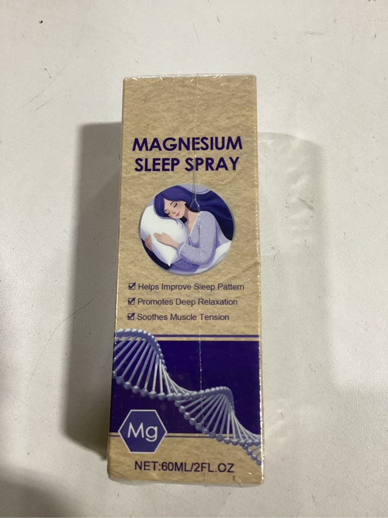 Magnesium sleep spray