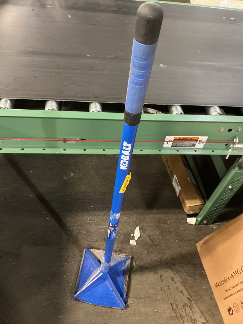 Condition photo showing As Is for kobalt 10-in x 10-in tampers