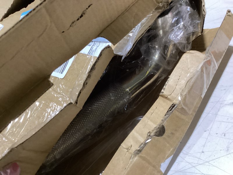 Condition photo showing Good Condition for L-Shaped Grab Bars for Shower, 24x12 Inch Stainless Steel Grab Bars for Elderly for Wall Mount, Anti-Slip Knurled Grip Bathroom Safety Rail, Left