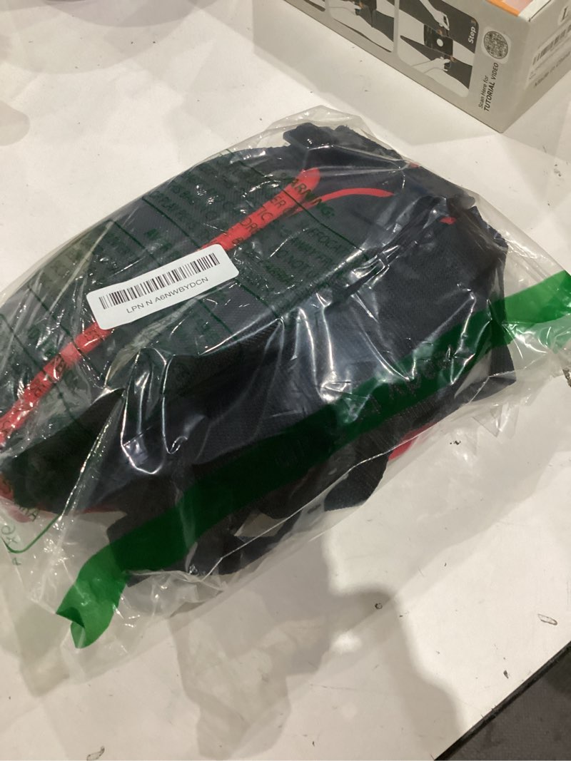 Condition photo showing item condition for Golf Bag Strap Replacement Comfort Double Shoulder Adjustable Strap Padded Golf Carrying Bag Strap Red Selvedge