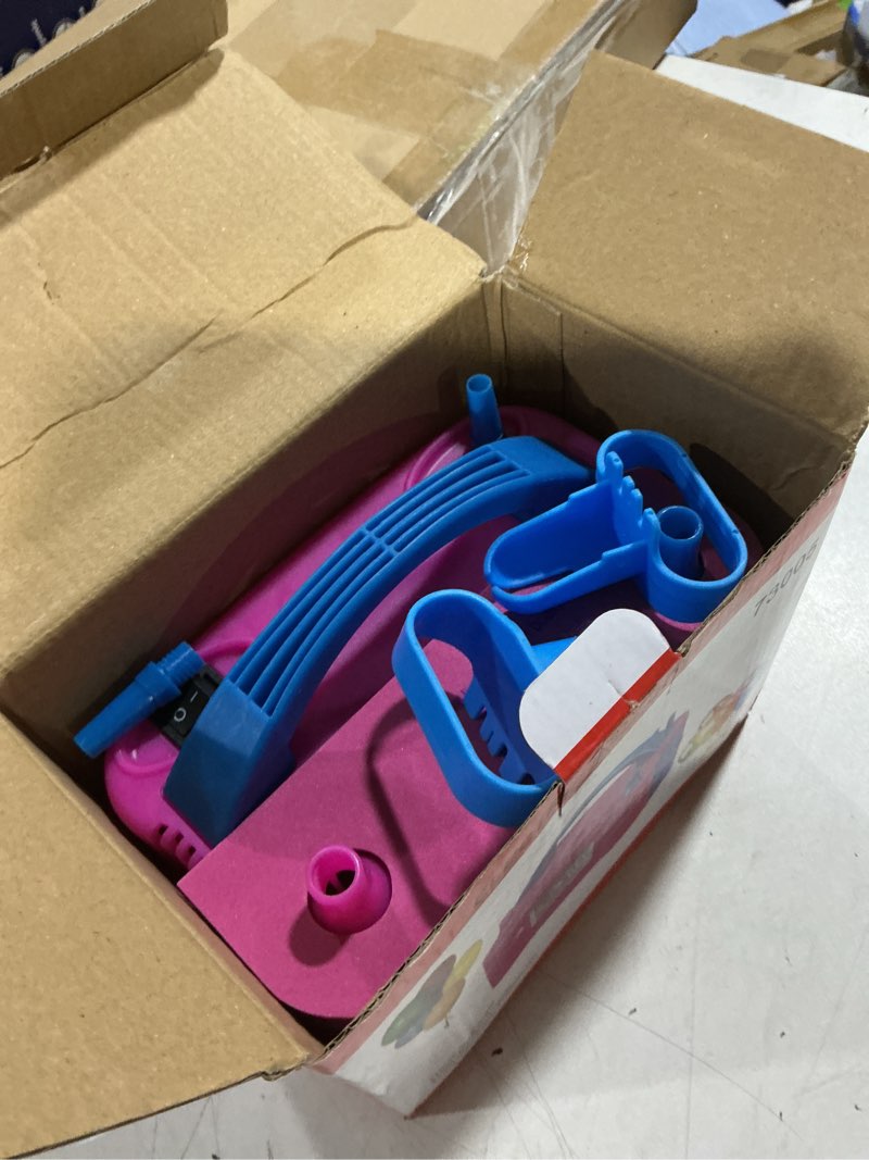 Condition photo showing As Is for balloon pump electric, 110v 600w balloon blower inflator dual nozzle air pump balloons inflator for