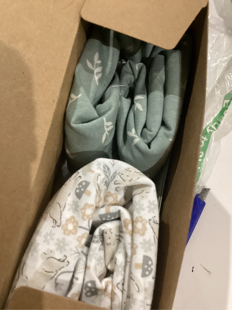 Condition photo showing Good Condition for KeaBabies 2-Pack Organic Crib Sheets for Boys, Girls - 52x28 Fitted Crib Mattress Sheet Neutral, Breathable Jersey Cotton Cover for Baby Bed, Toddler Mattress, Soft & Cute Prints (Prairie)