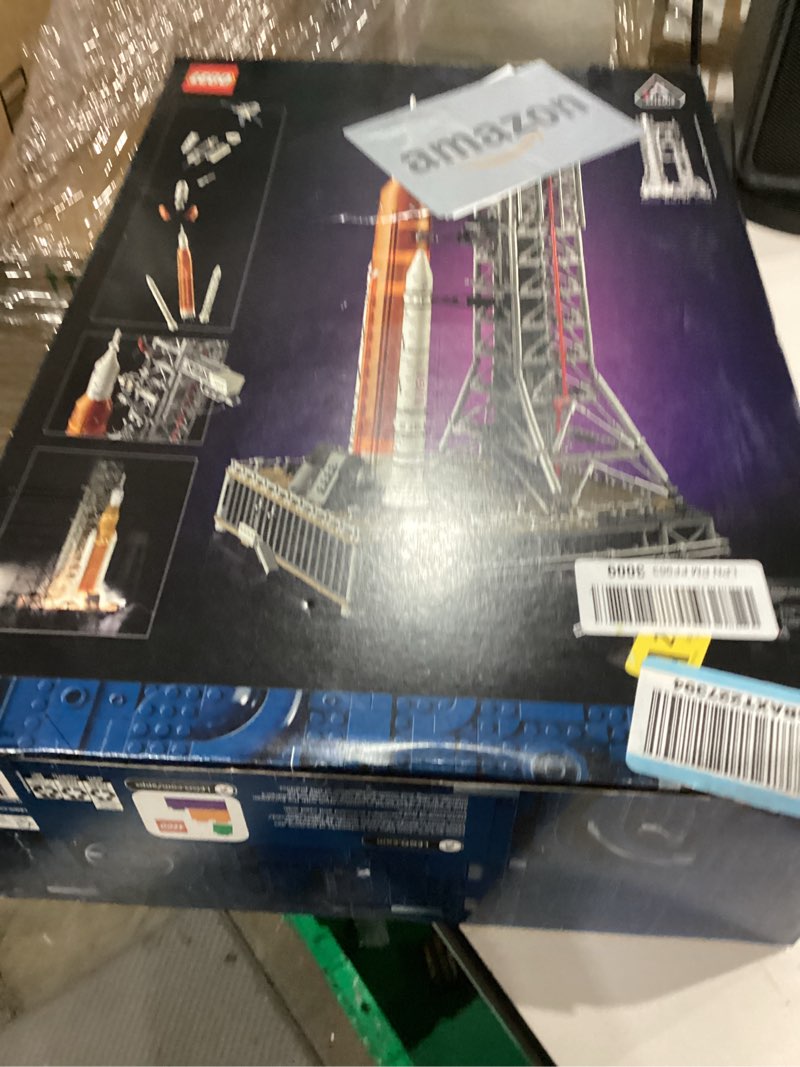 Condition photo showing As Is for LEGO Icons NASA Artemis Space Launch System - DIY Rocket Model Building Set for Adults, Ages 18+ - Gifts for Birthdays - Unique Bedroom Decoration - 10341