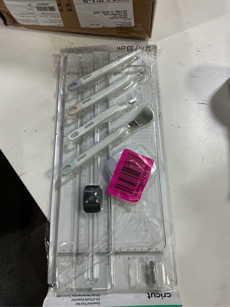 Condition photo showing As Is for Cricut Essential Tool Set