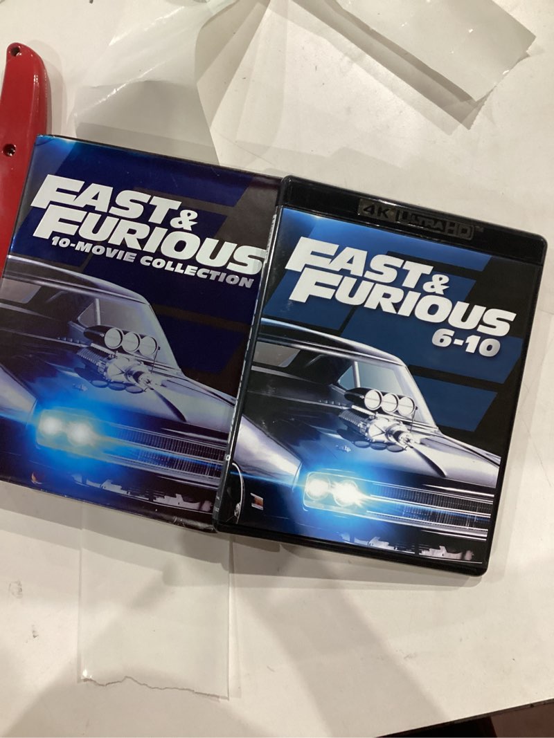 Condition photo showing Good Condition for Fast & Furious 10-Movie Collection [DVD]