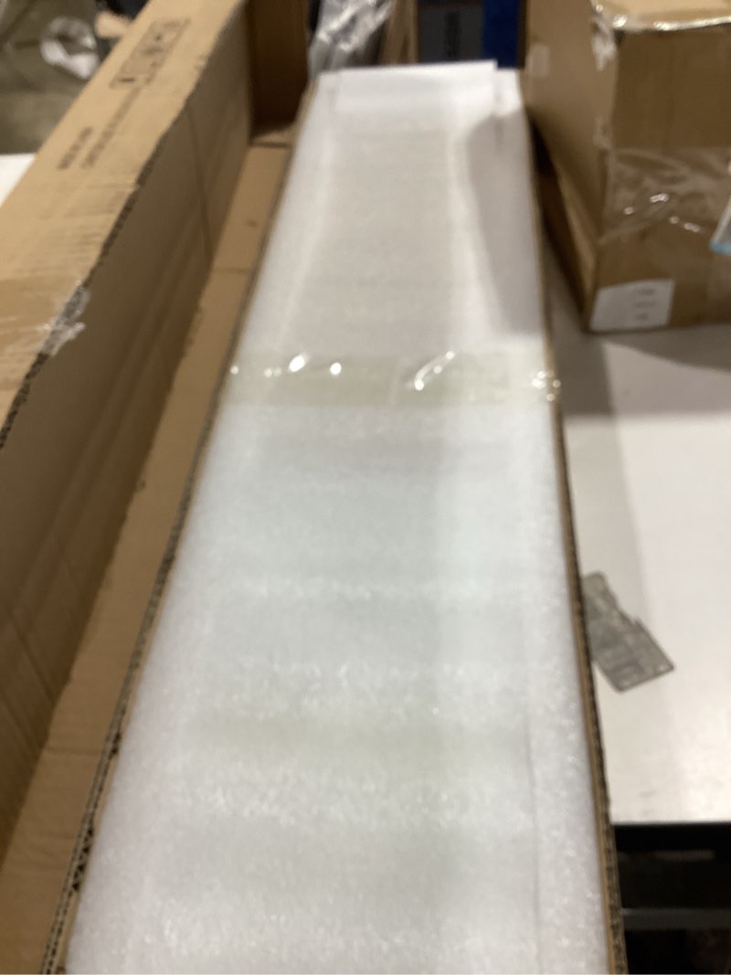 Condition photo showing Good Condition for fire pit wind guard, 31" x 12" square tempered glass wind shield for firepit & fire table, thick glass and easy installation with included tools, airflow management for stable flame 31*12 inch