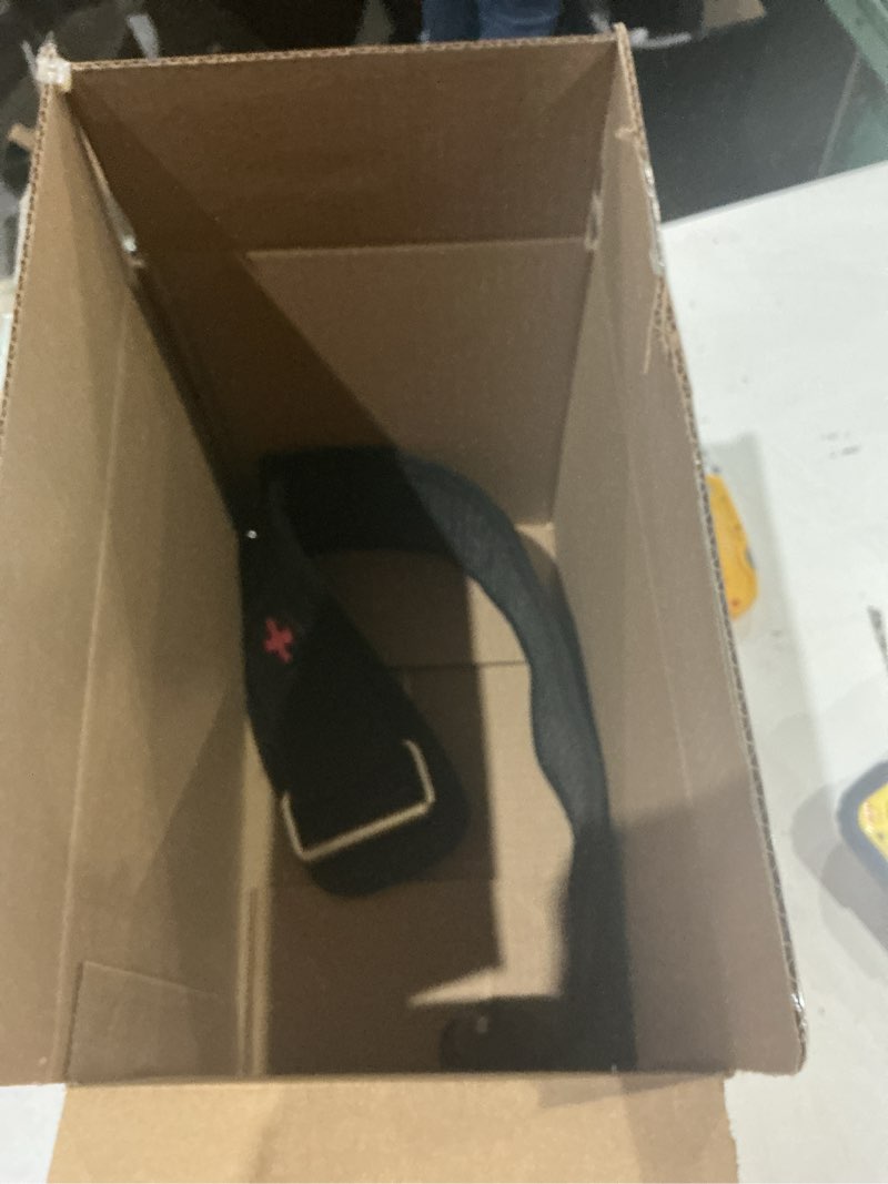 Condition photo showing As Is for harbinger 4-inch nylon weightlifting belt medium (fits 29 - 33 inches)