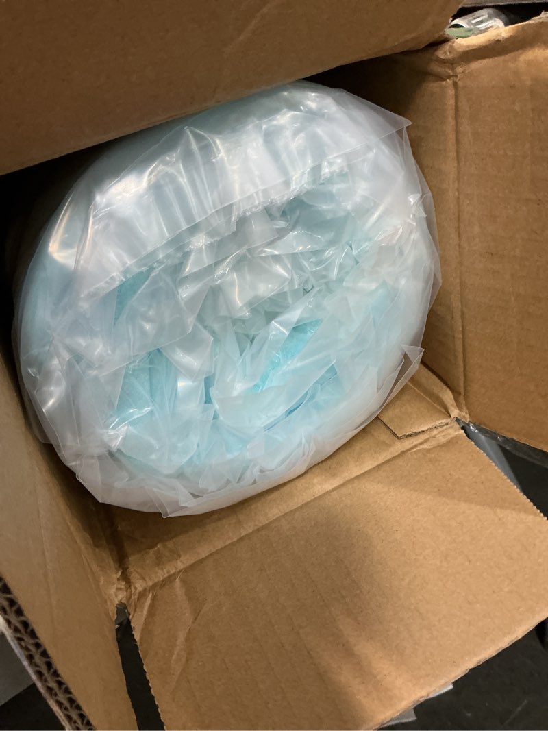 Condition photo showing Good Condition for Best Price Mattress 1.5 Inch Swirl Gel AeroBreeze Cooling Air Flow Memory Foam Mattress Topper, Dorm Essentials, Queen 1.5 Inch Queen Swirl