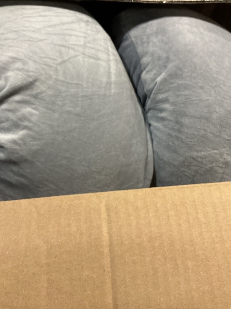 Condition photo showing Good Condition for Momcozy Pregnancy Pillow for Sleeping, Dreamlign U Pro Maternity Pillow with Adjustable Leg Pillow, Removable Cover - Support for Back, Hip, Belly, Legs for Pregnant Women, 50-72 Inch Full Body Pillow Grey