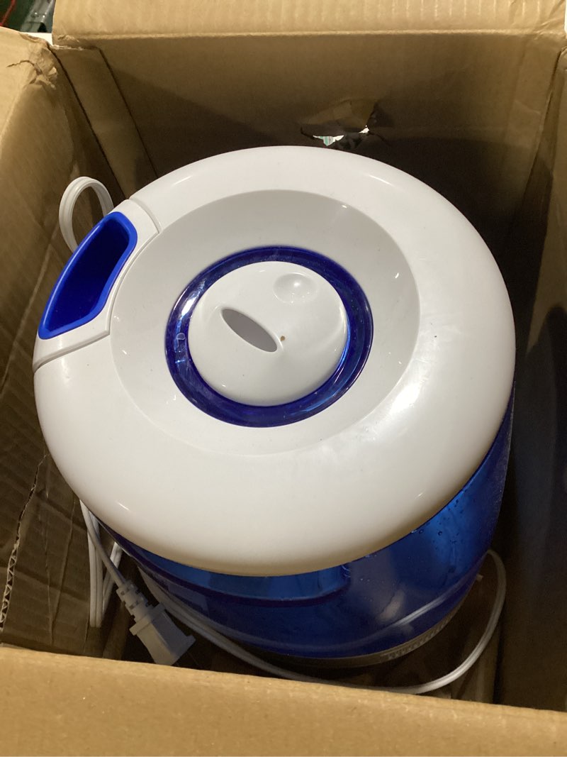 Condition photo showing New/Like New for Vicks CoolRelief Cool Mist Humidifier Small to Medium Room Vaporizer for Baby, Kids, Adults, 1.2 Gal