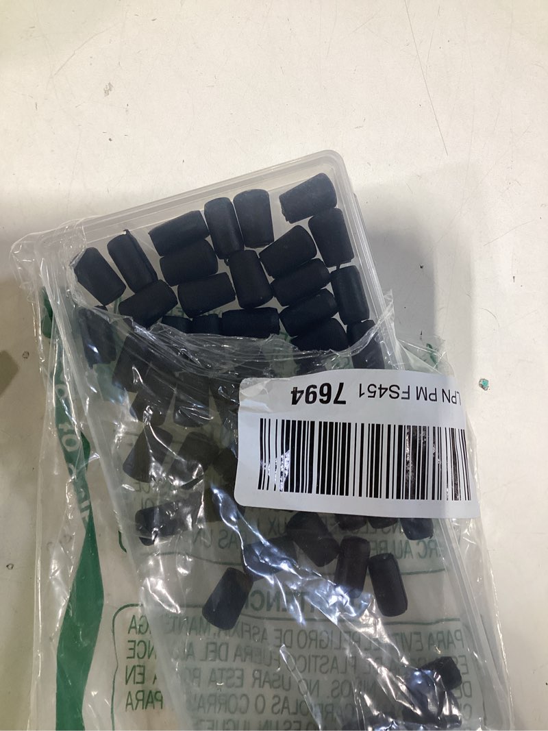Condition photo showing Good Condition for 60 pieces rubber feet for grid sink protector rubber grid kitchen sink wire protective rack feet grate wire bumper replacement protector parts for kitchen rack(black)