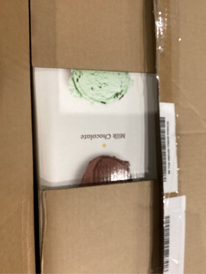 Condition photo showing As Is for Cuisinart Ice Cream Maker Machine, 1.5 Quart Double Insulated Machine, Sorbet and Frozen Yogurt Maker, Ready in 20 Minutes, ICE-21P1, White White 1.5 Quart