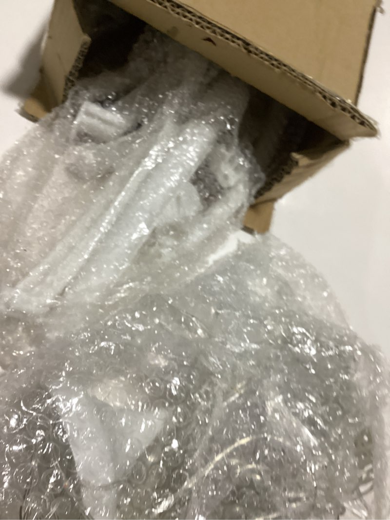 Condition photo showing As Is for 5FT Smart Christmas Tree Lights Lighted, Color Changing 205 LEDs Cone Tree with Star, DIY Music Sync Remote & APP Control 16 Million Colors Light Show for Yard, Porch, Outdoor/Indoor Decoration