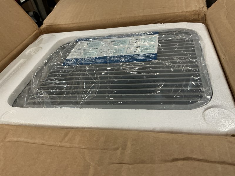 Condition photo showing As Is for 3500 sq.ft compressor dehumidifier,aeocky max 50 pint/d drain hose dehumidifier for basement,home,bedroom,bathroom,intelligent humidistat,quiet ivory
