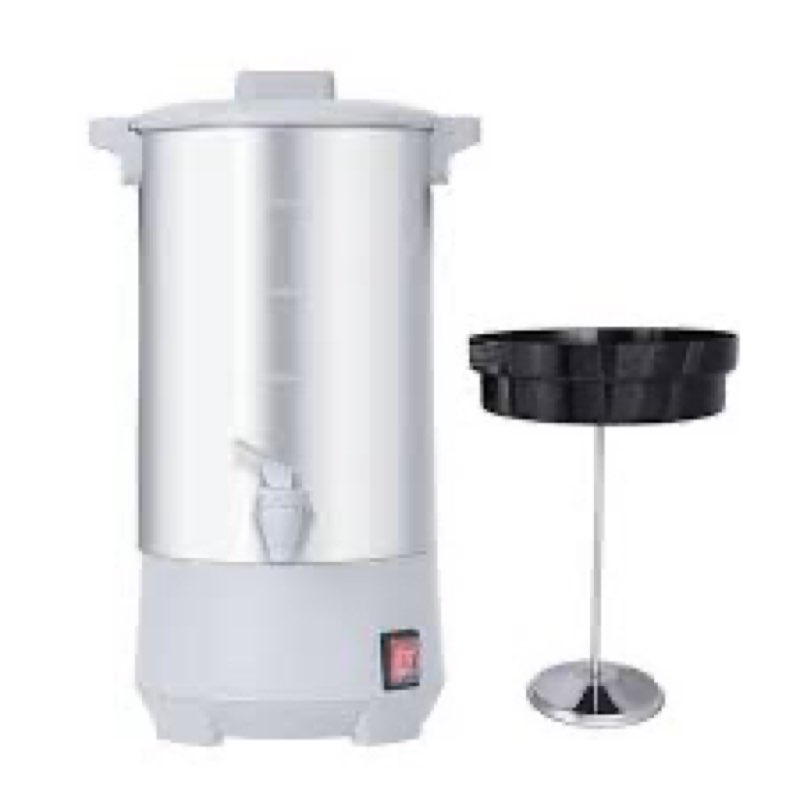 sybo stainless steel percolator coffee urn 30/40 cup