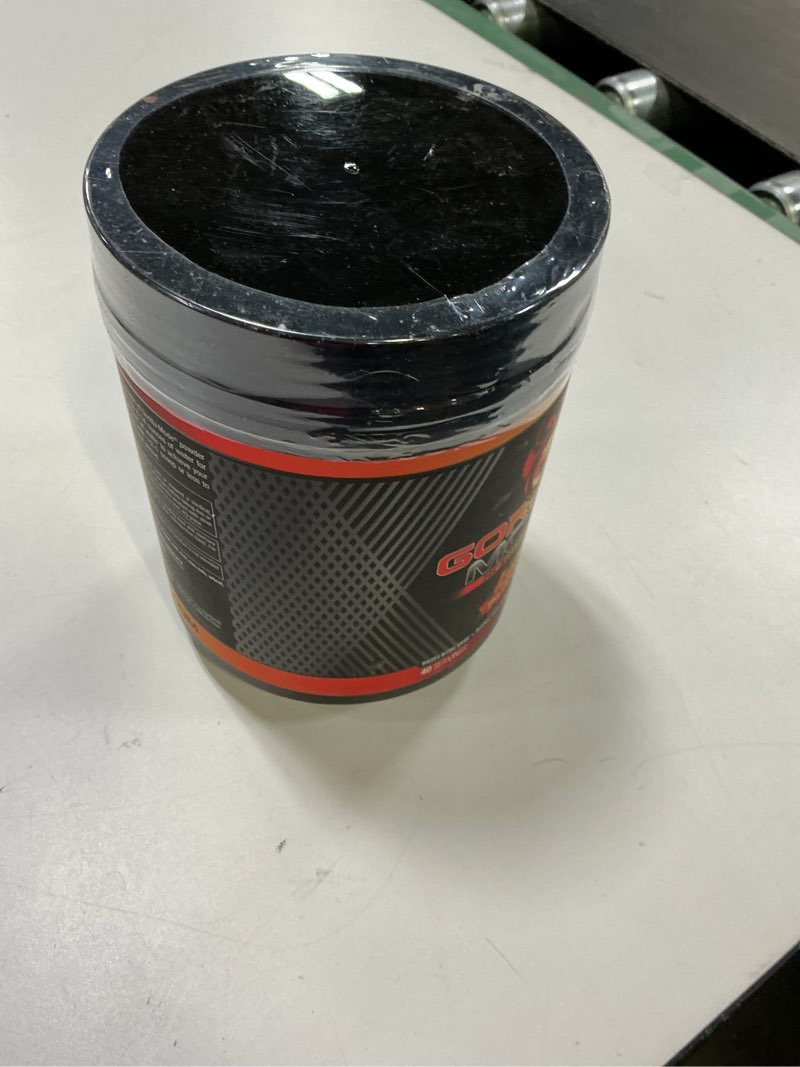 Condition photo showing New/Like New for (Expiration 09/2027) Gorilla Mode Pre Workout - Massive Pumps Laser Focus Energy Power - L-Citrulline, Creatine, L-Tyrosine, Betaine, Hydroprime, Alpha-GPC, 400mg Caffeine, Huperzine A - 816g (Fruit Punch)