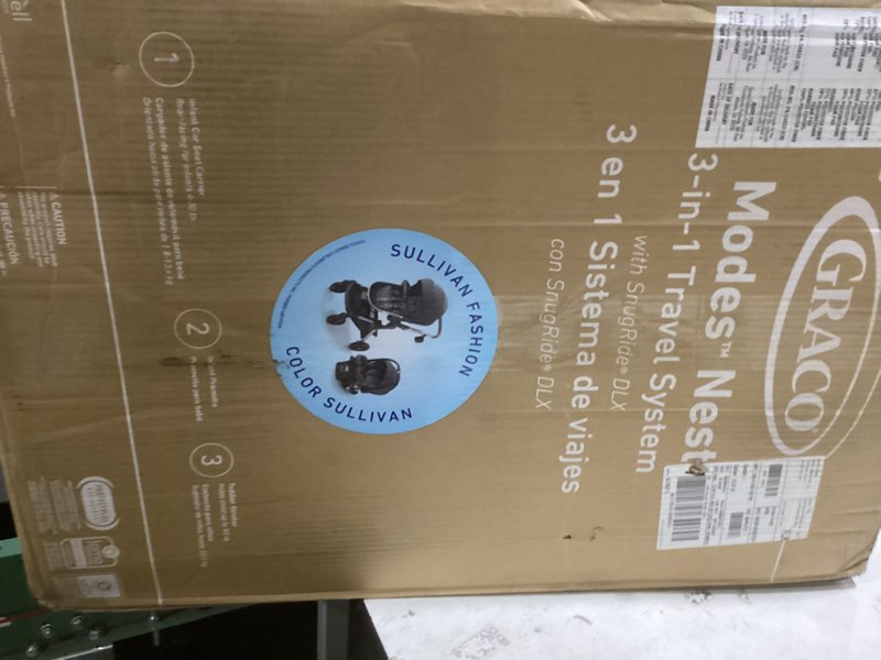 Condition photo showing Good Condition for graco modes nest travel system, convertible infant stroller & car seat combo, sullivan