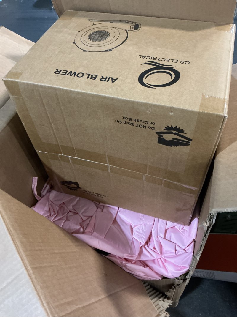 Condition photo showing Good Condition for bounce house with slide, inflatable bouncy house for kids 3-8, outdoor&indoor, bounce area 8'x8', capacity 400 lb - pink