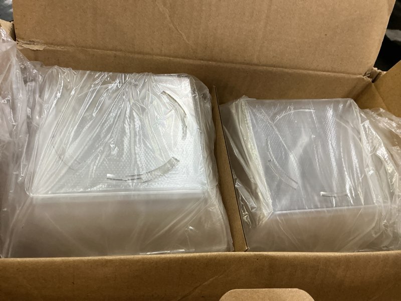 Condition photo showing Good Condition for 8 pack solar post cap lights, 2 mode bright solar post lights outdoor waterproof fence post cap lights, outdoor post lights solar powered deck light for 4x4 4.5x4.5 5x5 posts in garden decor