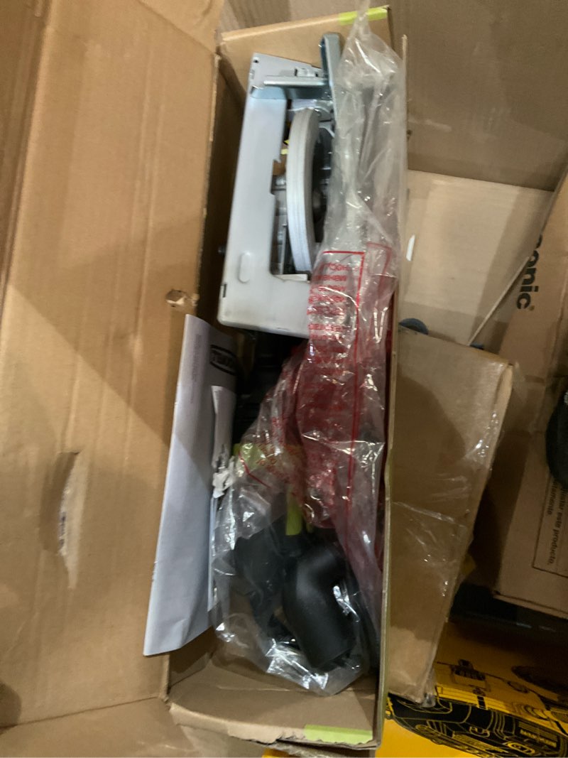 Condition photo showing As Is for compact circular saw