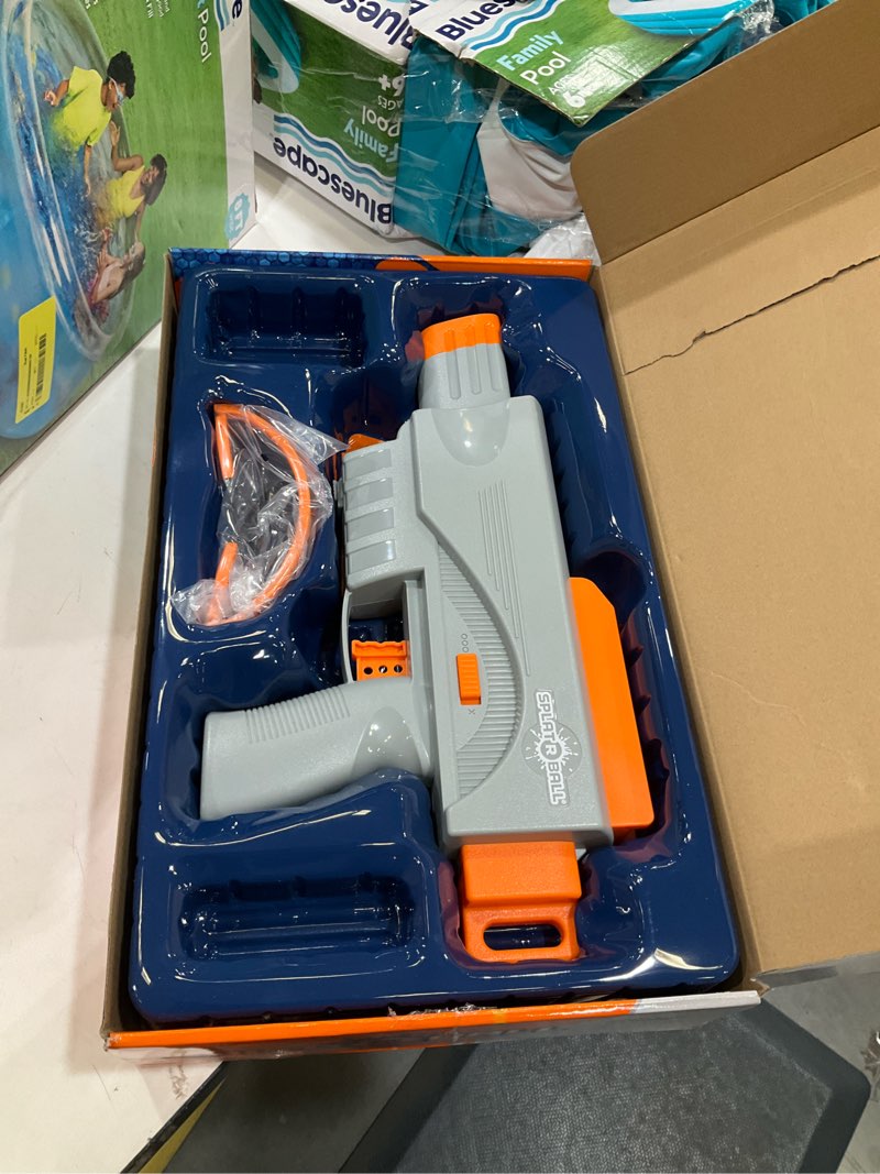 Condition photo showing Good Condition for splatrball full auto 375 mini water bead blaster kit grey / orange