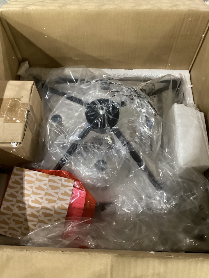 Condition photo showing New/Like New for JONATHAN Y JYL7437D Pagoda Lantern Dimmable Adjustable Metal LED Pendant Classic Traditional Farmhouse Dining Room Living Room Kitchen Foyer Bedroom Hallway, 16 in, Oil Rubbed Bronze