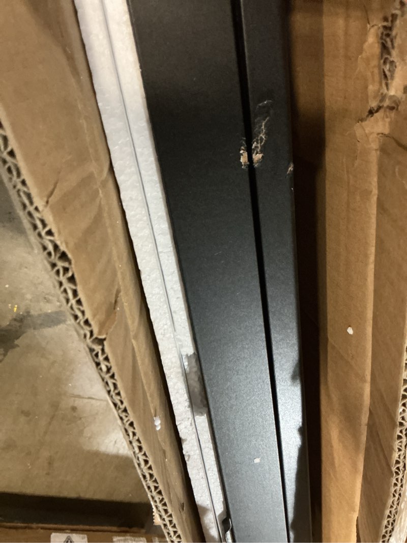 Condition photo showing Good Condition for 35 Graded Sports Card Display Case - Baseball Card Display Frame with UV Protection Clear View Lockable Wall Cabinet for Basketball Collectible Trading Card Black Finish 35 Card - Black - Vertical