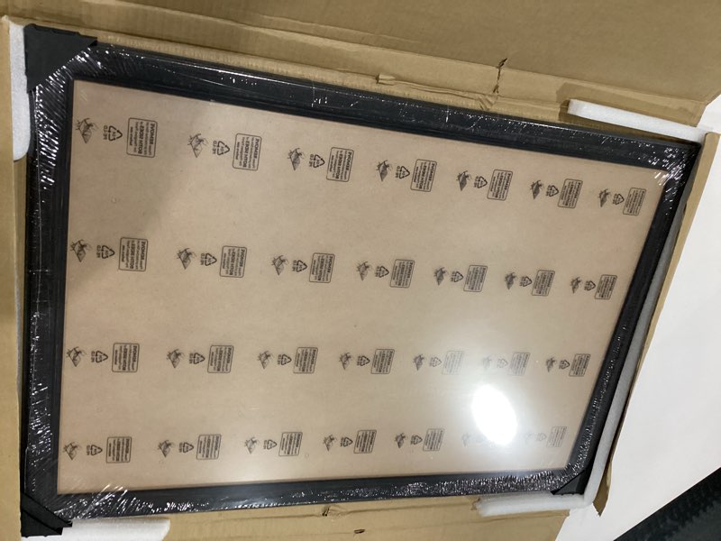 16x24 wood frame black, rustic natural wooden 24x16in poster picture frame, distressed 16 x 24inch w