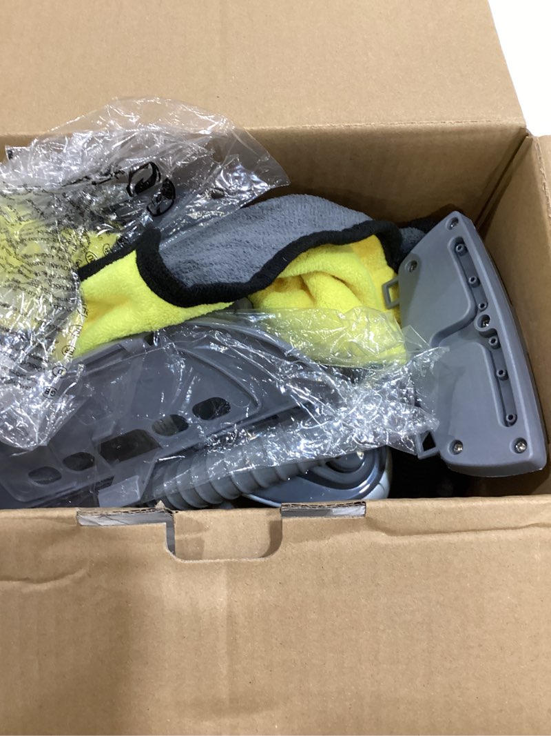 Condition photo showing Good Condition for Handheld Steam Cleaner, Steam Cleaner with 16 PCS Accessory & Safety Lock, 500ML Capacity, Multi-Surface Deep Cleaning for Home, Car, Bathroom, Grout, Floor, Window (White)