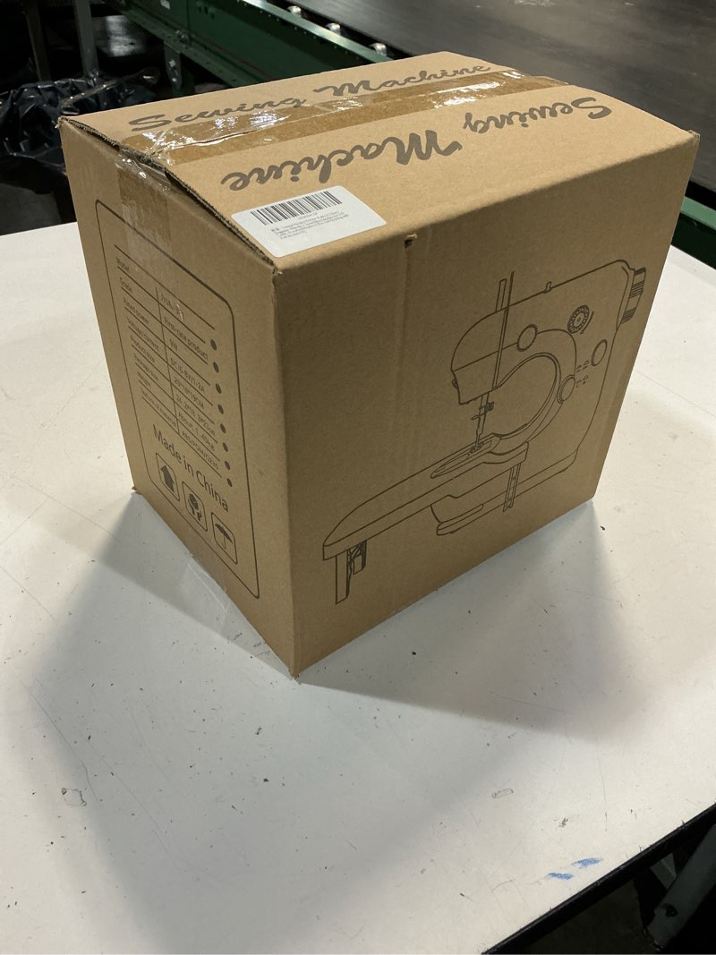 Condition photo showing New/Like New for 301frj sewing machine kits for home & school | beginner-friendly 2-speed mini machine for diy crafts, household repairs & fun skill-building with kids & adults blue