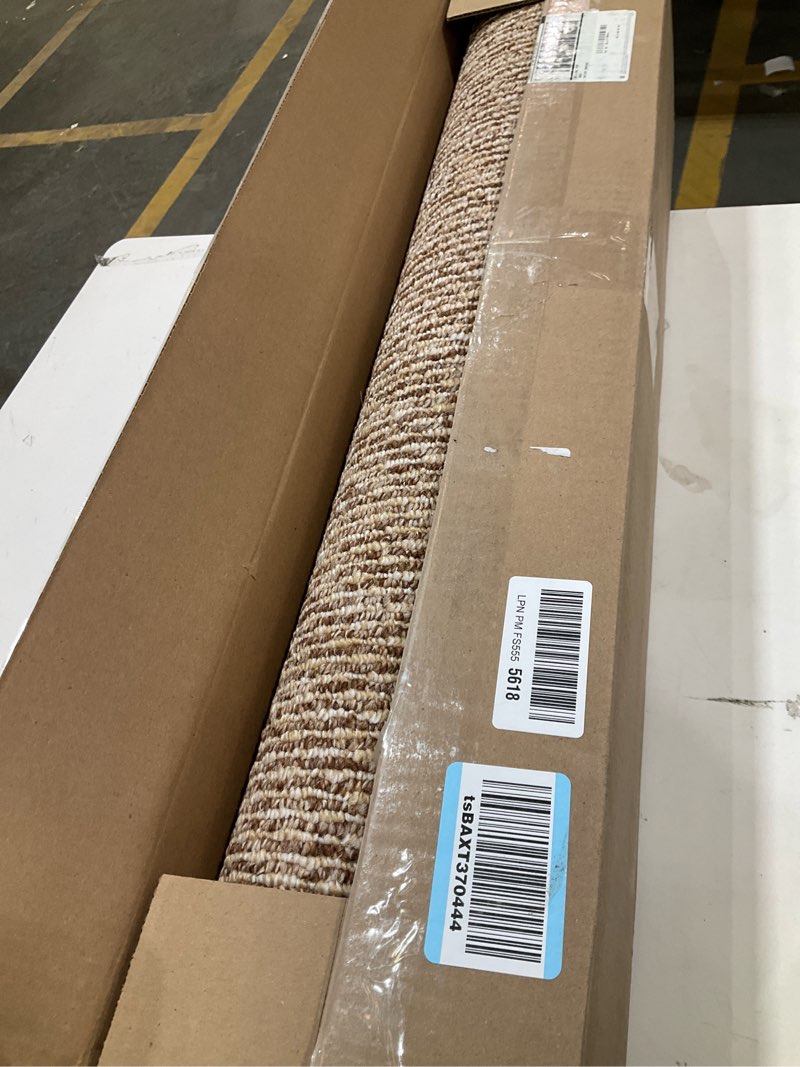 Condition photo showing Good Condition for House, Home and More Skid-Resistant Carpet Runner - Praline Brown - 10 Feet X 36 Inches 10 Ft x 36 In